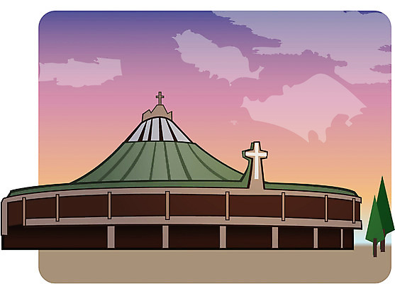 EPS 클립아트 해외 시설물 현대건축 건축 종교 외국문화 유적 일러스트 종교건축 종교시설 멕시코 풍경 사람없음 야외 관광지 교회 천주교 중앙아메리카 대성당 국내일러스트 전통 건축물 문화 여행 북아메리카 아메리카 건물 성당 시설 파일형식 벡터