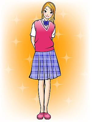 EPS 전신 직업 학생 여학생 여자 교복 일러스트 중학생 청소년 고등학생 한명 서기 사람 10대 스쿨라이프 여자만 여자한명만 십대만 십대여자만 십대여자한명만 국내일러스트 1 라이프스타일 옷 학교 모션 파일형식 벡터
