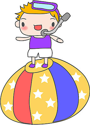 EPS 전신 클립아트 계절 남자 초등학생 어린이 일러스트 방학 휴가 여름방학 한명 서기 사람 소년 여름 비치볼 스쿠버다이빙 남자만 남자한명만 어린이만 소년만 소년한명만 국내일러스트 1 학생 공 모션 바캉스용품 수상스포츠 파일형식 벡터 여름_계절