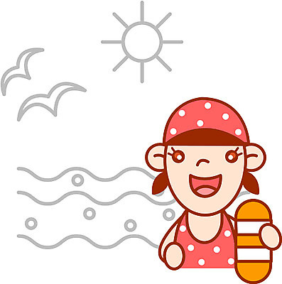 EPS 클립아트 계절 여자 어린이교육 교육 초등학생 어린이 바다 일러스트 방학 여름방학 한명 사람 소녀 상반신 여름휴가 바캉스 해수욕 여자만 여자한명만 어린이만 소녀만 소녀한명만 국내일러스트 1 학생 휴가 파일형식 벡터 여름_계절