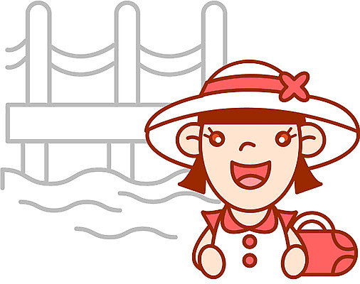 EPS 클립아트 계절 여자 어린이교육 교육 초등학생 어린이 여행 일러스트 방학 여름방학 한명 사람 소녀 상반신 여자만 여자한명만 어린이만 소녀만 소녀한명만 국내일러스트 1 학생 휴가 파일형식 벡터 여름_계절