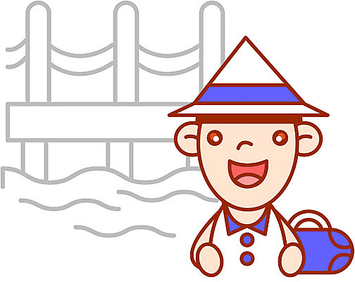 EPS 클립아트 계절 어린이교육 교육 남자 초등학생 어린이 여행 일러스트 방학 여름방학 한명 사람 소년 상반신 남자만 남자한명만 어린이만 소년만 소년한명만 국내일러스트 1 학생 휴가 파일형식 벡터 여름_계절