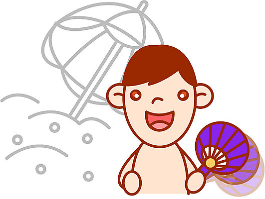 EPS 클립아트 계절 어린이교육 교육 남자 초등학생 어린이 일러스트 방학 여름방학 한명 사람 소년 상반신 해변 여름 여름휴가 바캉스 파라솔 부채 남자만 남자한명만 어린이만 소년만 소년한명만 국내일러스트 1 학생 바다 휴가 파일형식 벡터 여름_계절