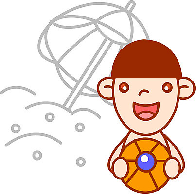 EPS 클립아트 계절 어린이교육 교육 남자 초등학생 어린이 일러스트 방학 여름방학 한명 사람 소년 상반신 해변 여름 여름휴가 바캉스 파라솔 튜브 남자만 남자한명만 어린이만 소년만 소년한명만 구명부환 국내일러스트 1 학생 바다 휴가 안전장비 파일형식 벡터 여름_계절