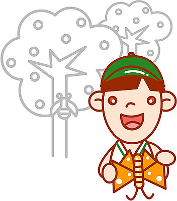 EPS 클립아트 계절 어린이교육 교육 남자 초등학생 어린이 나비 일러스트 방학 여름방학 한명 사람 소년 상반신 여름 곤충채집 남자만 남자한명만 어린이만 소년만 소년한명만 국내일러스트 1 학생 곤충 휴가 수집 파일형식 벡터 여름_계절