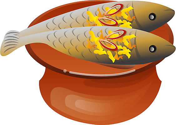 EPS 클립아트 한국문화 한국전통 명절 한식 음식 일러스트 어류 사람없음 추석 축제 전통의례 제사상 조기구이 차례음식 국내일러스트 동양문화 전통 기념일 한국 수중동물 전통음식 제사 생선구이 파일형식 벡터