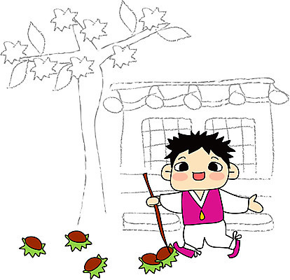 EPS 전신 클립아트 사계절 계절 명절 남자 일러스트 청소년 자연 한국 한명 서기 사람 소년 야외 10대 추석 축제 가을 시골 청소 시골집 밤나무 밤따기 남자만 남자한명만 십대만 십대남자만 십대남자한명만 국내일러스트 나무 1 전통 기념일 아시아 어린이 모션 주택 밤_견과류 생태계 파일형식 벡터