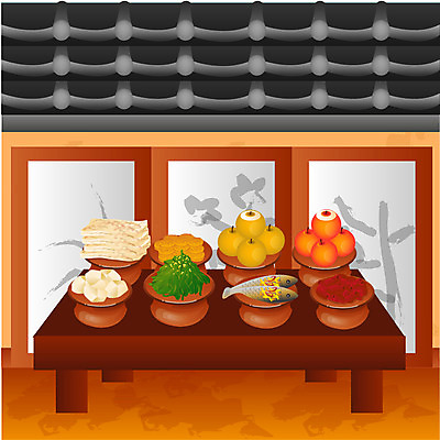 EPS 한국문화 한국전통 계절 명절 한식 생활용품 일러스트 한옥 한국 사람없음 추석 축제 전통음식 가을 전통의례 시골집 제사상 추석차례상 국내일러스트 동양문화 전통 기념일 아시아 음식 고건축 주택 오브젝트 제사 파일형식 벡터