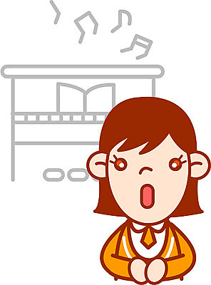 EPS 클립아트 학생 여자 어린이교육 교육 교복 초등학생 어린이 음악 일러스트 노래 교과목 학교 한명 사람 소녀 상반신 음악교육 여자만 여자한명만 어린이만 소녀만 소녀한명만 국내일러스트 1 옷 문화예술 파일형식 벡터