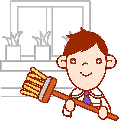 EPS 클립아트 학생 교육 남자 교복 일러스트 학교 청소년 한명 사람 소년 상반신 10대 빗자루 청소 청소시간 남자만 남자한명만 십대만 십대남자만 십대남자한명만 국내일러스트 1 옷 어린이 청소도구 파일형식 벡터