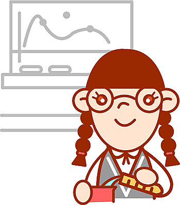 EPS 클립아트 학생 여자 교육 교복 일러스트 학교 청소년 수업 실험 한명 사람 상반신 10대 여자만 여자한명만 십대만 십대여자만 십대여자한명만 국내일러스트 1 옷 파일형식 벡터