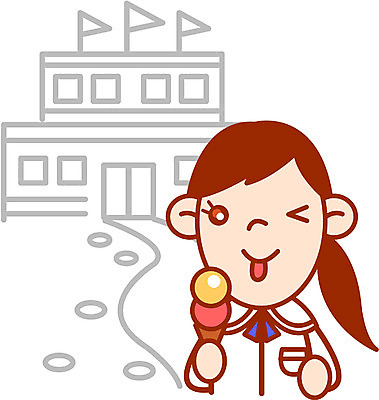 EPS 클립아트 학생 여자 교육 교복 일러스트 학교 청소년 아이스크림 디저트 한명 사람 상반신 10대 군것질 여자만 여자한명만 십대만 십대여자만 십대여자한명만 국내일러스트 1 옷 음식 파일형식 벡터