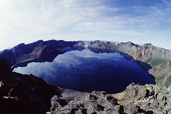 포토 JPG 주간 자연 산 풍경 사람없음 야외 백두산 천지 국내포토 자연요소 생태계 파일형식