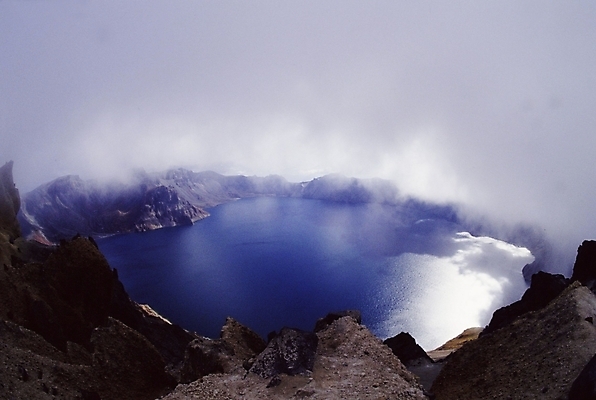 포토 JPG 주간 자연 산 풍경 사람없음 야외 백두산 천지 국내포토 자연요소 생태계 파일형식
