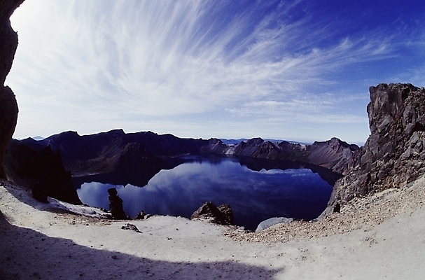 포토 JPG 주간 자연 산 풍경 사람없음 야외 백두산 천지 국내포토 자연요소 생태계 파일형식