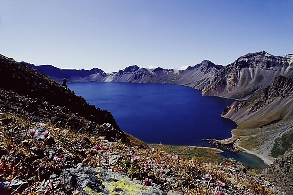 포토 JPG 주간 자연 산 풍경 사람없음 야외 백두산 천지 국내포토 자연요소 생태계 파일형식
