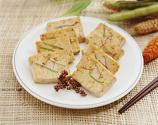 포토 JPG 스튜디오촬영 한국문화 한식 음식 한국 사람없음 조림 두부조림 국내포토 동양문화 아시아 실내 파일형식