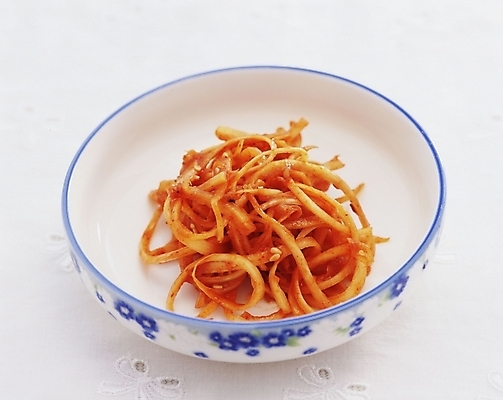 포토 JPG 스튜디오촬영 한식 음식 반찬 사람없음 무침 도라지생채 생채 국내포토 실내 파일형식