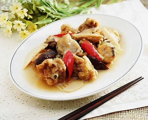 포토 JPG 스튜디오촬영 음식 외국문화 중국문화 사람없음 중식 닭고기 라조기 랴자오지 국내포토 동양문화 문화 실내 육류 파일형식