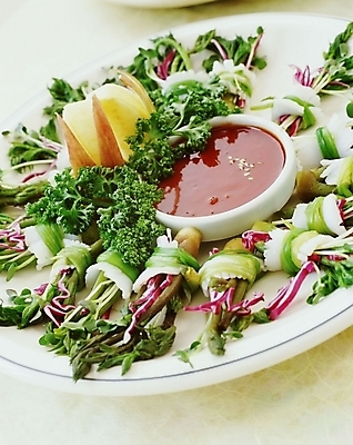 포토 JPG 스튜디오촬영 한국문화 한식 음식 한국 사람없음 두릅 숙회 국내포토 동양문화 아시아 채소 실내 파일형식