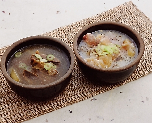 포토 JPG 스튜디오촬영 한식 음식 사람없음 탕 갈비탕 도가니탕 국내포토 실내 파일형식