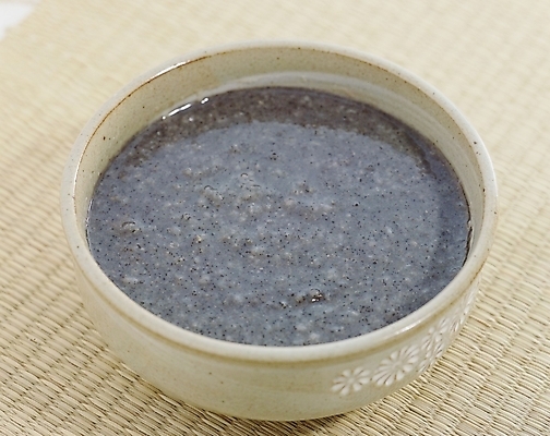 포토 JPG 스튜디오촬영 한국문화 한식 음식 한국 사람없음 죽 깨죽 들깨죽 국내포토 동양문화 아시아 실내 파일형식