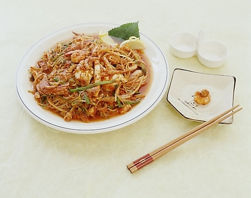 포토 JPG 스튜디오촬영 한식 음식 젓가락 사람없음 찜 아귀찜 국내포토 수저 실내 파일형식