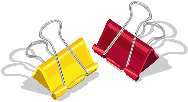 EPS 아이콘 교육 문구용품 학용품 집게 사람없음 사무용품 종이집게 2D아이콘 오브젝트 파일형식 벡터