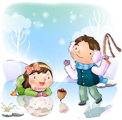 EPS 주간 커플 계절 여자 남자 어린이 크리스마스 겨울 일러스트 사람 소녀 소년 야외 두명 얼음 로맨틱 눈 대설 빙판 팽이 팽이치기 어린이만 국내일러스트 자연요소 기념일 컨셉 관계 날씨 놀이용품 전통놀이 절기 파일형식 벡터