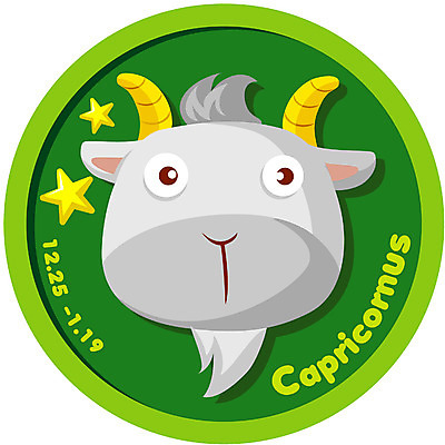 EPS 클립아트 동물 척추동물 캐릭터 육지동물 일러스트 포유류 염소 사람없음 별자리 운세 별자리캐릭터 염소자리 일러캐릭터 파일형식 벡터