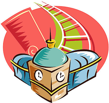 EPS 클립아트 시설물 건축 육상교통 일러스트 사람없음 건물 하이앵글 기차 역 기차역 국내일러스트 건축물 교통수단 뷰포인트 교통시설 대중교통 파일형식 벡터