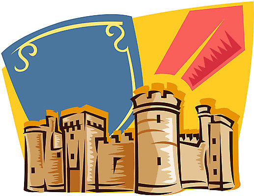 EPS 클립아트 시설물 건축 고건축 일러스트 유럽건축 사람없음 건물 성 고성 고성_옛성 국내일러스트 건축물 서양건축 파일형식 벡터