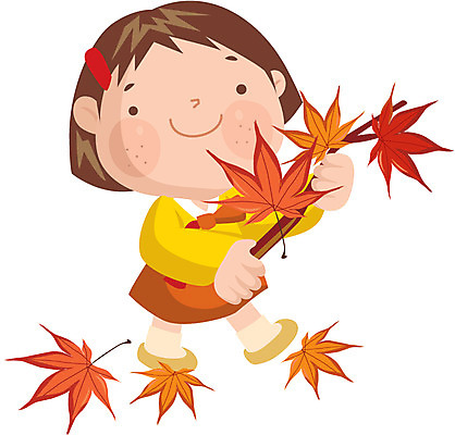 EPS 클립아트 사계절 계절 여자 초등학생 어린이 단풍 일러스트 자연 한명 사람 소녀 야외 가을 절기 한로 여자만 여자한명만 어린이만 소녀만 소녀한명만 국내일러스트 1 학생 잎 생태계 파일형식 벡터