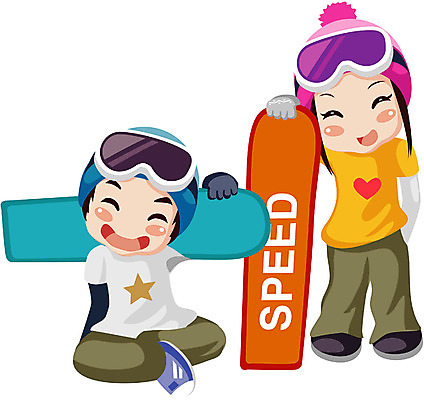 EPS 클립아트 계절 여자 남자 겨울 일러스트 겨울스포츠 사람 두명 레포츠 스노우보드 국내일러스트 스포츠 레저 보드_스포츠 파일형식 벡터