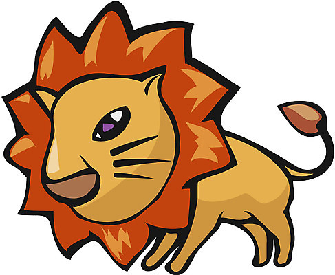 EPS 클립아트 동물 척추동물 캐릭터 육지동물 일러스트 포유류 사람없음 별자리 운세 사자 별자리캐릭터 사자자리 일러캐릭터 파일형식 벡터