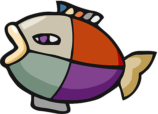 EPS 클립아트 동물 척추동물 캐릭터 일러스트 어류 사람없음 별자리 운세 별자리캐릭터 물고기자리 일러캐릭터 수중동물 파일형식 벡터