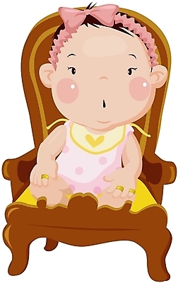 EPS 클립아트 캐릭터 의자 일러스트 한명 사람 이벤트 아기 반지 돌반지 돌잔치 백일잔치 첫돌 아기만 일러캐릭터 1 가구 장신구 돌_생일 잔치 파일형식 벡터