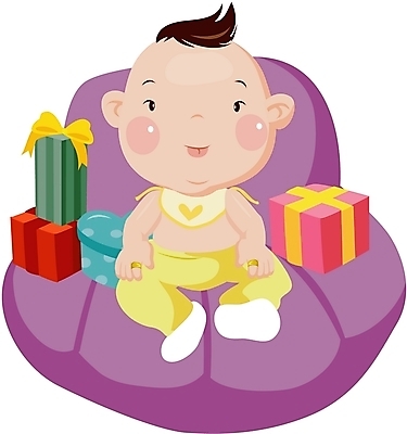 EPS 클립아트 캐릭터 일러스트 선물 한명 사람 이벤트 아기 반지 돌반지 돌잔치 백일잔치 첫돌 아기만 일러캐릭터 1 장신구 돌_생일 잔치 파일형식 벡터