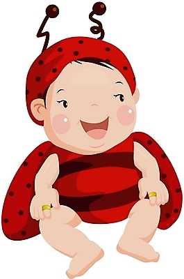 EPS 클립아트 캐릭터 옷 일러스트 한명 사람 이벤트 아기 반지 무당벌레 돌반지 돌잔치 백일잔치 첫돌 아기만 일러캐릭터 1 곤충 장신구 돌_생일 잔치 파일형식 벡터