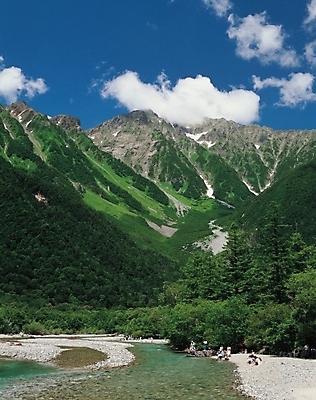 포토 JPG 주간 나무 식물 구름 배경화면 백그라운드 자연 하늘 산 풍경 사람없음 야외 물 골짜기 계곡 국내포토 자연요소 생태계 파일형식