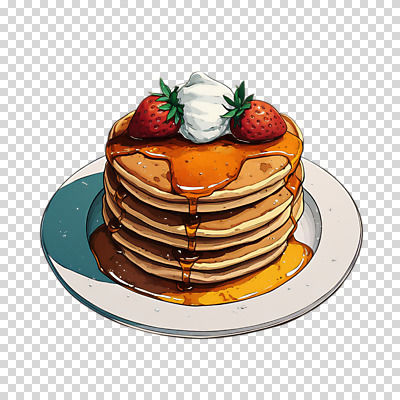 편집이미지 접시 딸기 누끼 사람없음 아침식사 시럽 PNG 팬케이크 휘핑크림 편집소스 맛있는 식기 과일 케이크 식사 크림 휘핑 파일형식