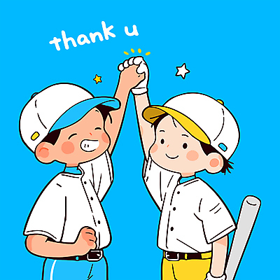 남자 행복 어린이 일러스트 웃음 소년 상반신 두명 파란색 친구 손잡기 야구방망이 동료 즐거움 감사 야구모자 야구복 땡큐 소년만 국내일러스트 일러캐릭터 AI파일 캐릭터 모자_잡화 감정 컬러 관계 모션 표정 사람 운동복 야구 야구용품 남자만 어린이만 파일형식 벡터