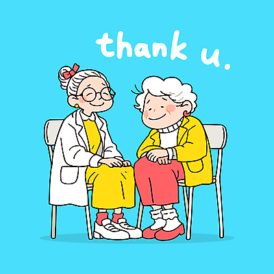 전신 여자 노년 행복 하늘색 의자 일러스트 미소 앉기 두명 봉사 자원봉사자 감사 마주앉기 땡큐 노인여자만 국내일러스트 일러캐릭터 AI파일 캐릭터 감정 가구 모션 표정 사람 성인 파란색 도움 여자만 노인만 파일형식 벡터