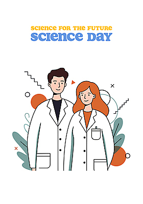 도형 여자 남자 일러스트 직업캐릭터 실험 미소 상반신 성인 두명 실험복 연구원 과학자 과학의날 성인만 국내일러스트 일러캐릭터 AI파일 직업 캐릭터 과학 표정 사람 가운 학자 파일형식 벡터 법정기념일