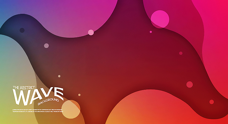 PSD 템플릿 분홍색 백그라운드 곡선 추상 사람없음 연두색 원형 웨이브 그라데이션 이미지템플릿 도형 선 컬러 무늬 초록색 파일형식