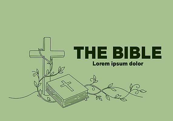 기독교 줄기 십자가 잎 라인일러스트 일러스트 사람없음 초록색 성경 천주교 덩굴 라인아트 국내일러스트 AI파일 식물 종교 선 컬러 종교용품 파일형식 벡터