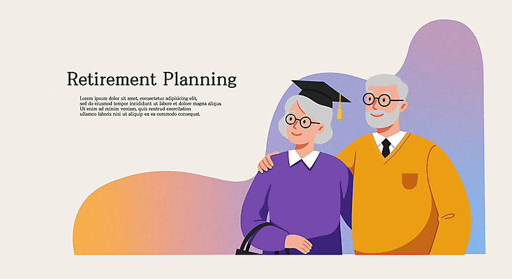 여자 할아버지 노년 남자 할머니 가방 일러스트 학사모 졸업 상반신 두명 실버라이프 컬러풀 실버 은퇴 노후대책 노인만 안경낌 어깨에손 국내일러스트 AI파일 모자_잡화 라이프스타일 잡화 교육 안경 컬러 모션 사람 성인 노후 성인만 파일형식 벡터