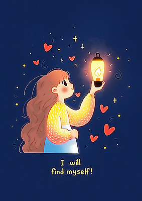 JPG 여자 어린이 일러스트 불꽃 한명 미소 들기 소녀 상반신 빛 희망 하트 등불 감성 소녀한명만 국내일러스트 AI일러스트 AI콘텐츠 모양 1 감정 컨셉 모션 불 조명 표정 사람 여자한명만 소녀만 파일형식