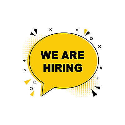 도형 말풍선 일러스트 사람없음 노란색 알림 오브젝트 심플 고용 엘리먼트 채용 하프톤 국내일러스트 AI파일 컬러 비즈니스 구직 파일형식 벡터