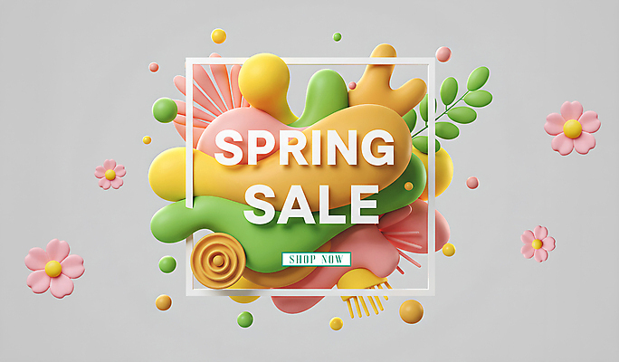 PSD 템플릿 잎 봄꽃 추상 사각프레임 이벤트 사람없음 3D 세일 회색 벚꽃 이미지템플릿 식물 꽃 컬러 무늬 프레임 사각형 봄 디지털합성 파일형식